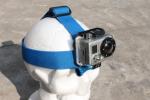 G TMC GoPro Hero2 / Hero3 Head Belt ( Blue / Black )